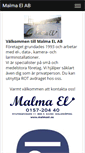 Mobile Screenshot of malmael.se